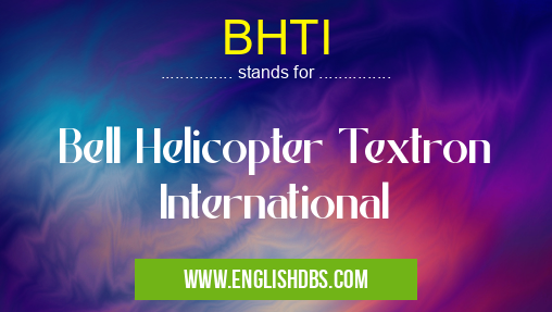 BHTI