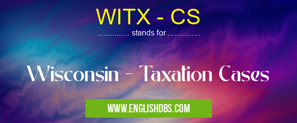 WITX - CS