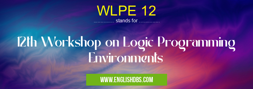 WLPE 12