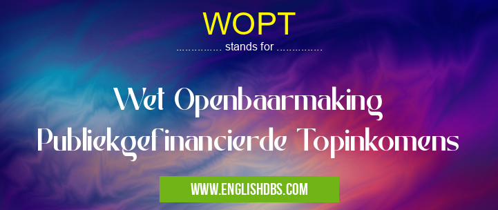 WOPT