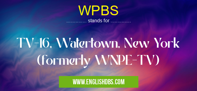 WPBS