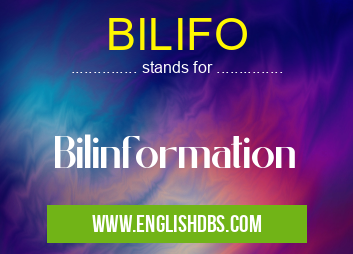 BILIFO