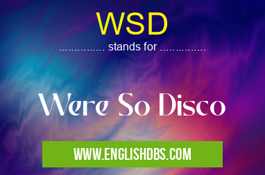 WSD