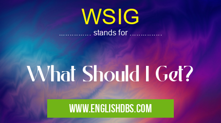 WSIG