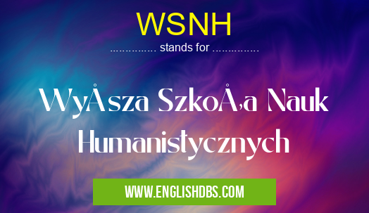 WSNH