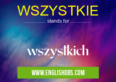 WSZYSTKIE