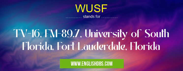 WUSF