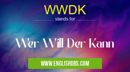 WWDK