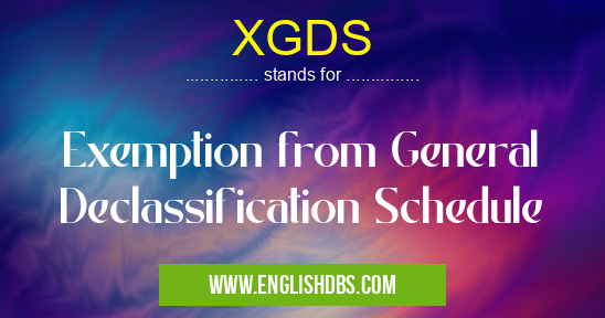 XGDS