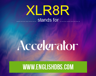 XLR8R