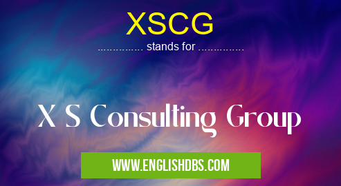 XSCG