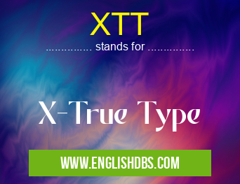 XTT