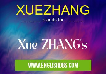 XUEZHANG