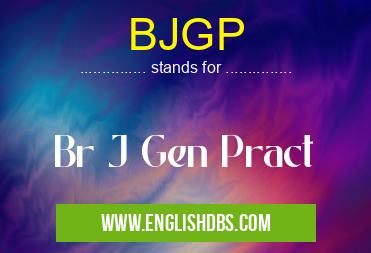 BJGP