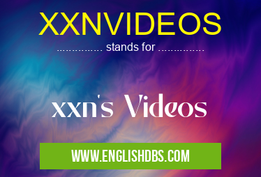 XXNVIDEOS