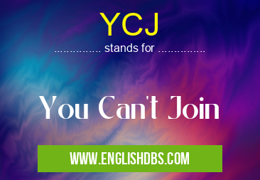 YCJ