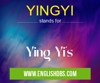 YINGYI