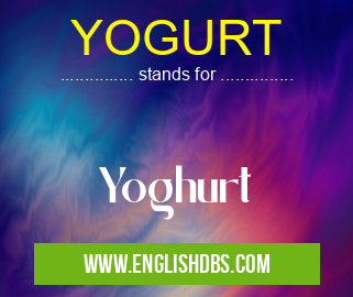 YOGURT