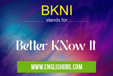 BKNI