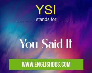 YSI