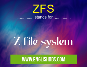 ZFS