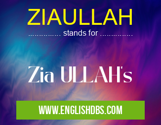 ZIAULLAH