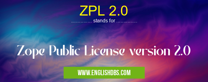 ZPL 2.0