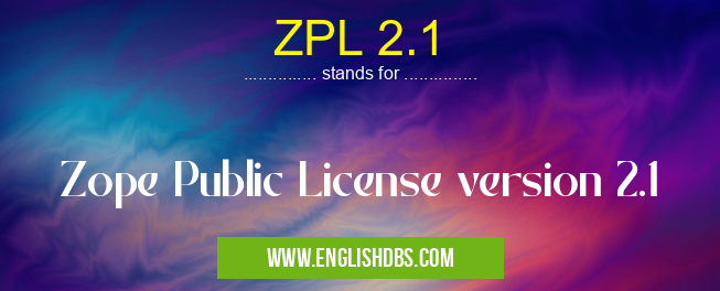 ZPL 2.1