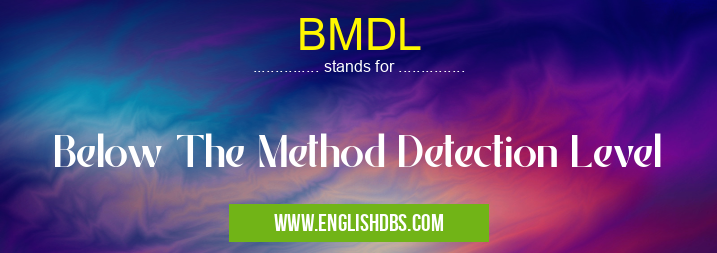 BMDL