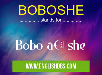 BOBOSHE