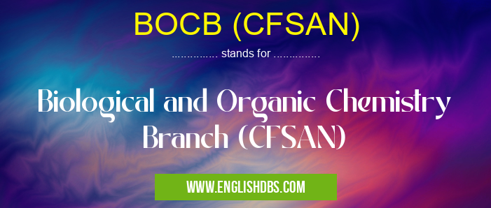 BOCB (CFSAN)