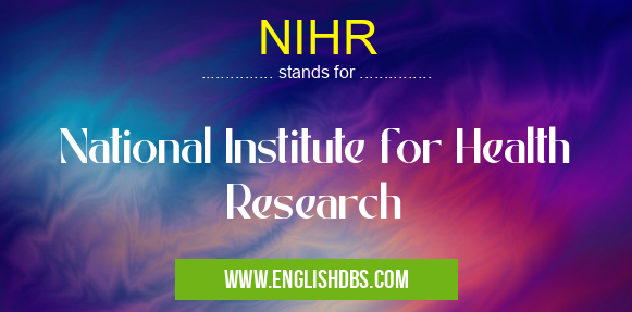 NIHR