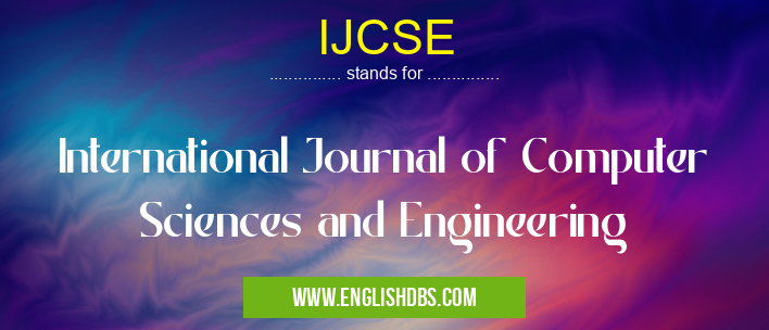 IJCSE