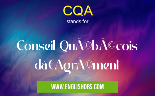 CQA