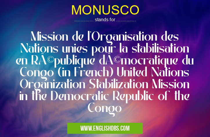 MONUSCO