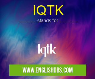 IQTK