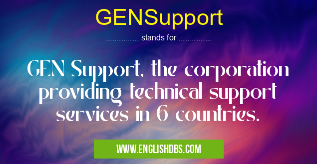 GENSupport