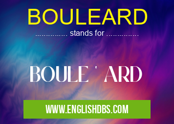 BOULEARD