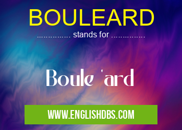 BOULEARD