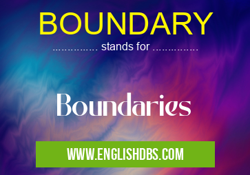 BOUNDARY