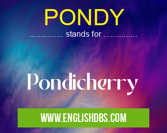 PONDY