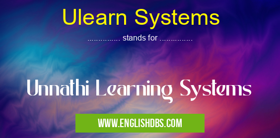 Ulearn Systems