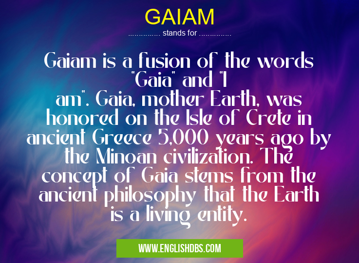 GAIAM