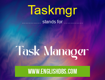 Taskmgr