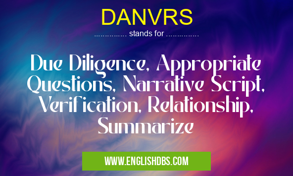 DANVRS