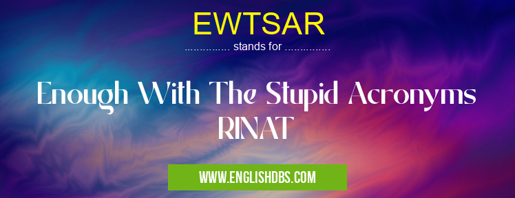 EWTSAR