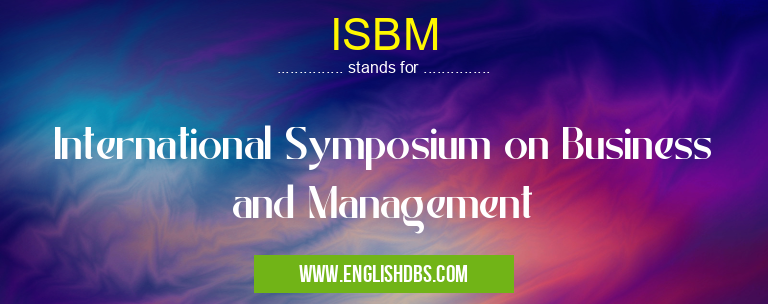 ISBM