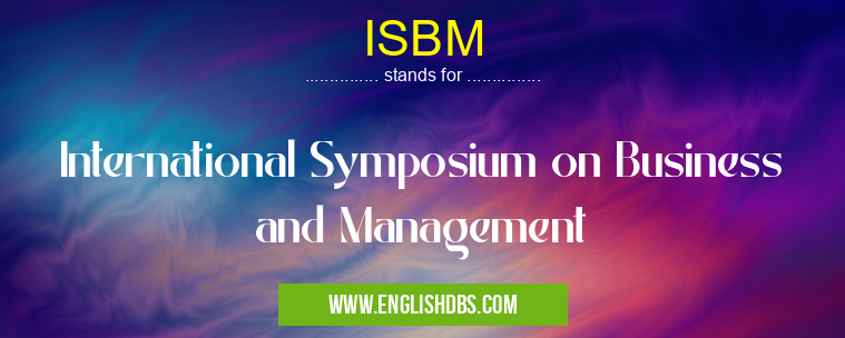 ISBM