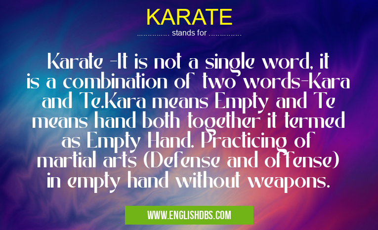 KARATE